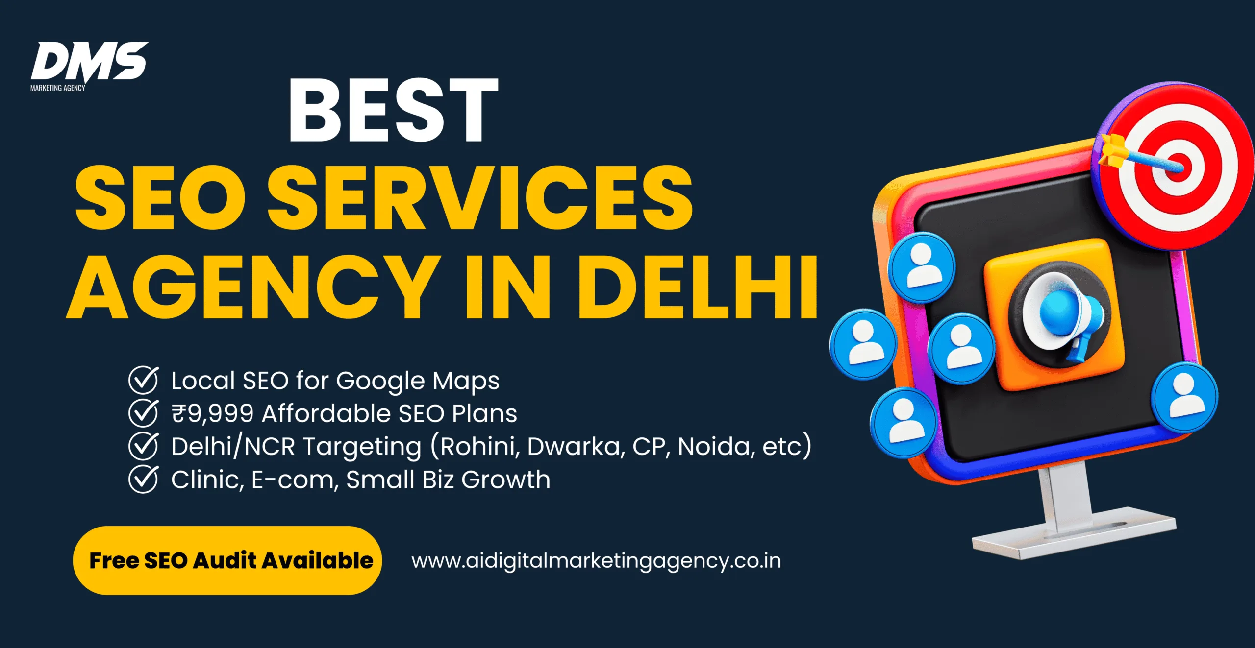 Best SEO Services Agency in Delhi for Small Businesses | DMS Marketing Agency Best SEO Services Agency in Delhi for Small Businesses | DMS Marketing Agency
