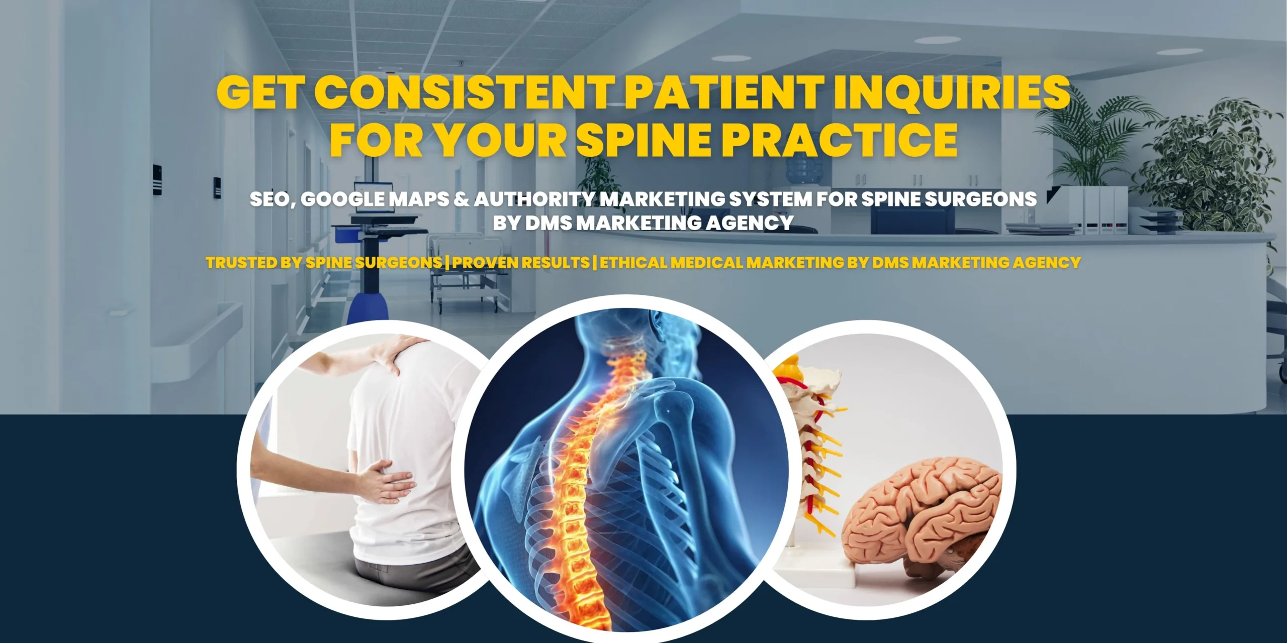 Best Digital Marketing Agency for Spine Surgeons in India | DMS Marketing Agency