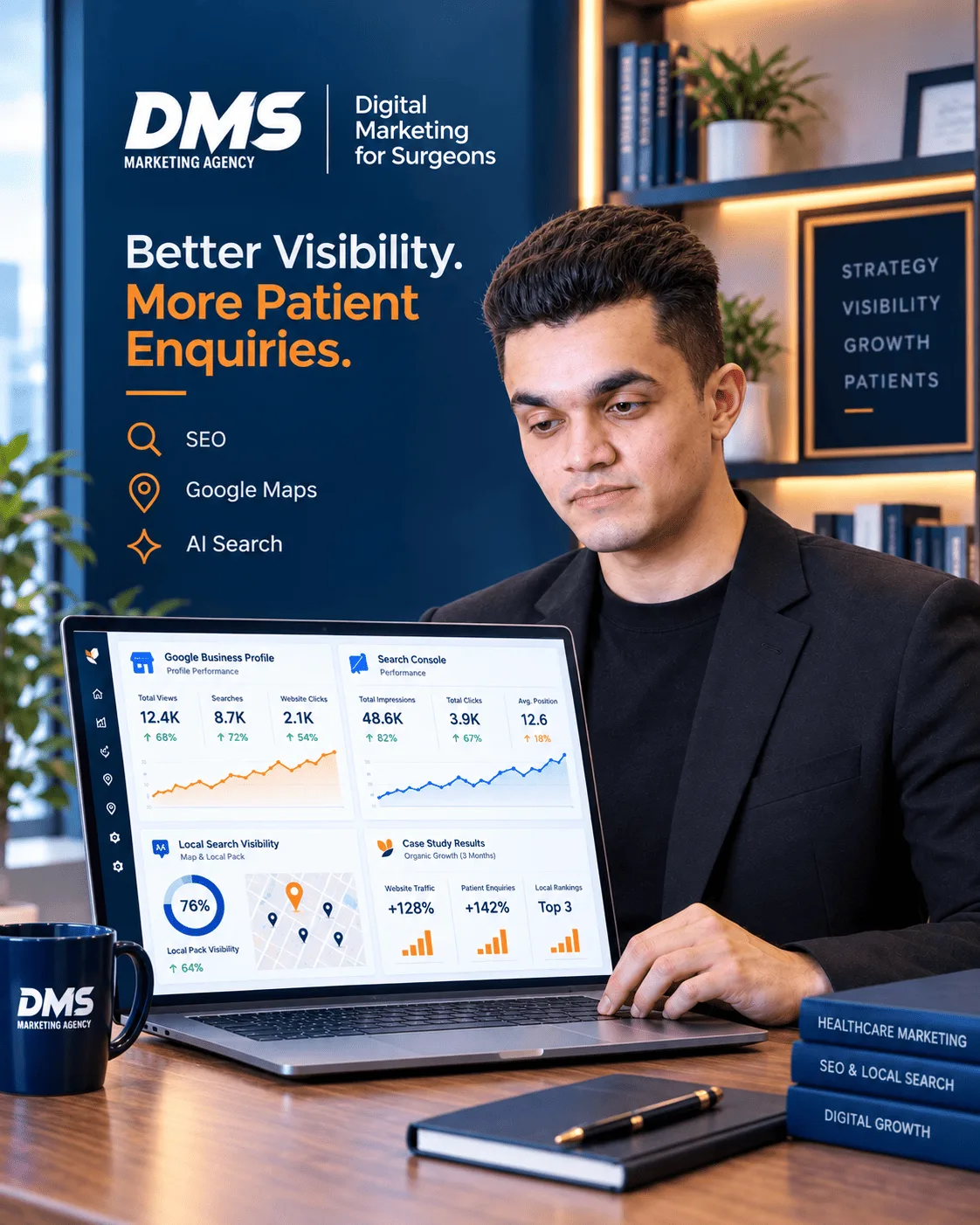 Best Healthcare Digital Marketing Agency in Delhi NCR | DMS Marketing Agency | Samdarsh Mehra